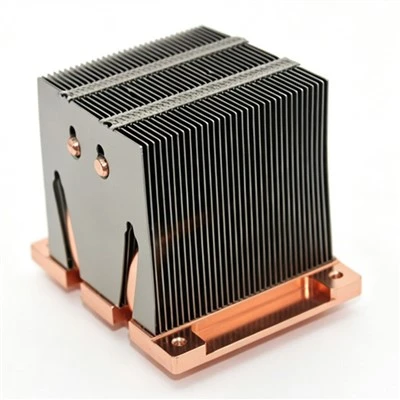 Zip anpile Fin Heatsinks pou sèvè